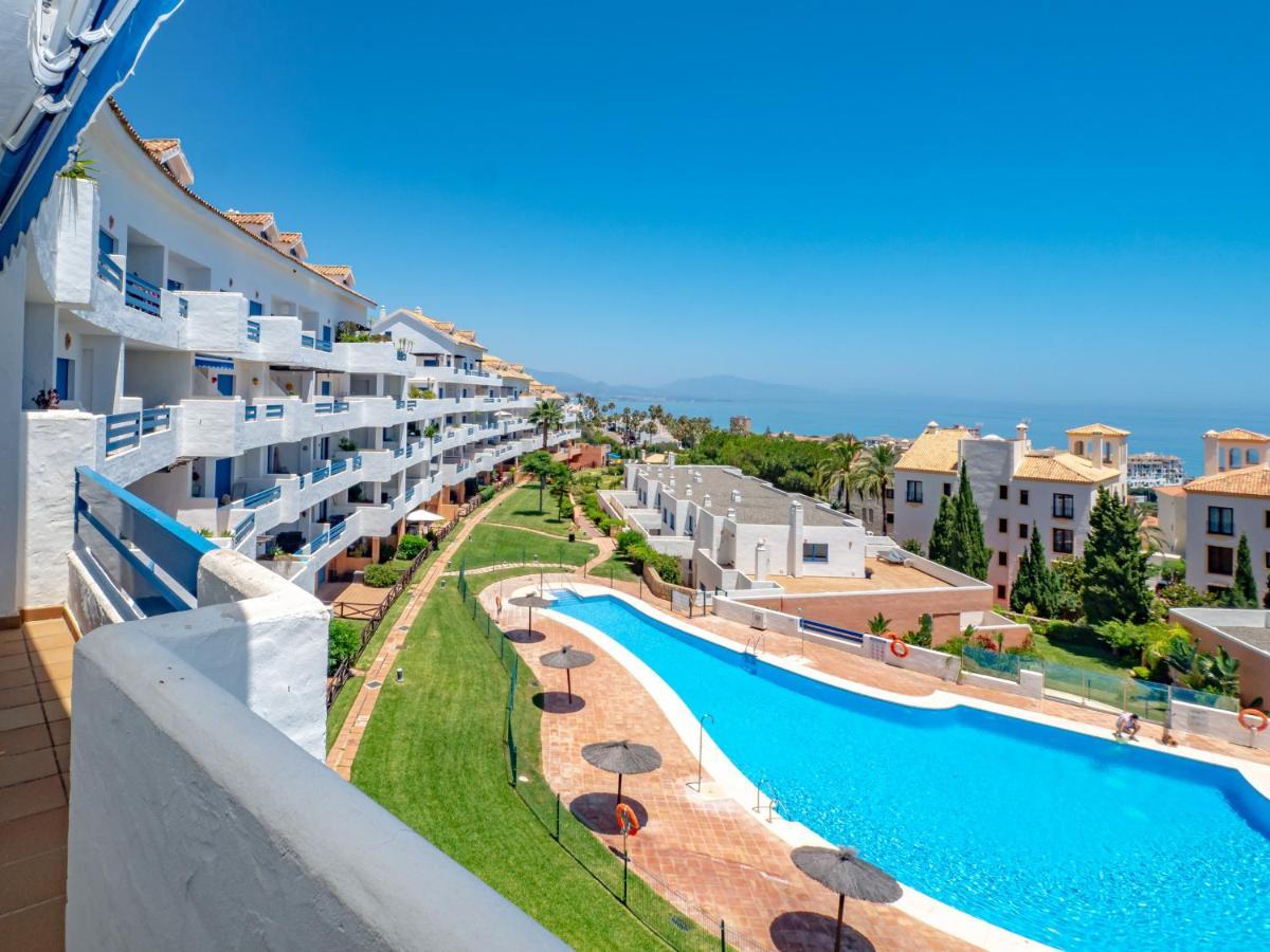 2307-Amazing 2Bedrooms Sea View Pool View Manilva Exteriér fotografie