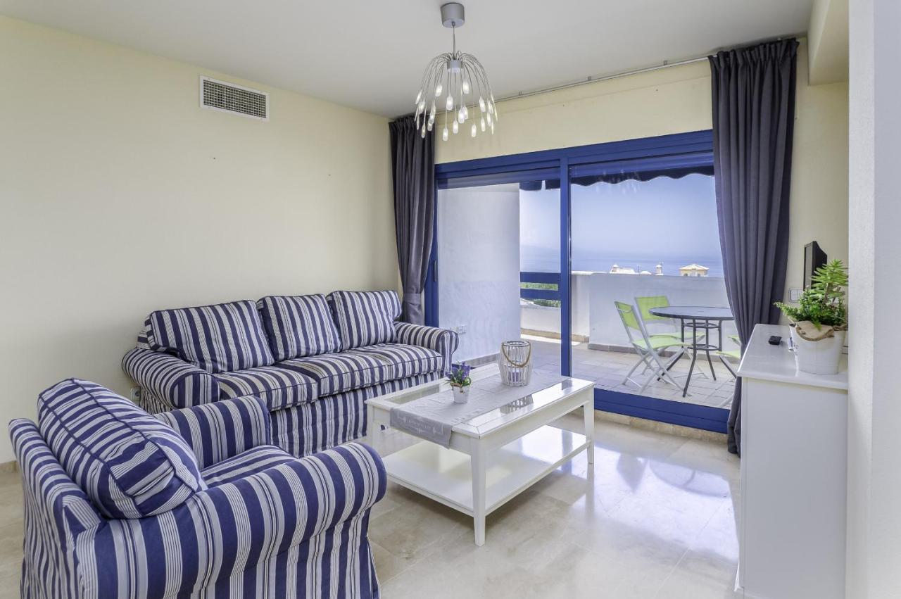 2307-Amazing 2Bedrooms Sea View Pool View Manilva Exteriér fotografie